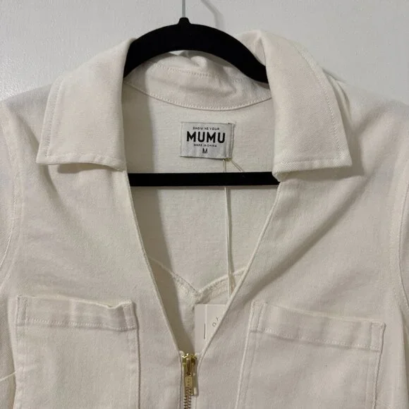Show Me Your Mumu Ranch Romper in Pearly White - Picture 11 of 12